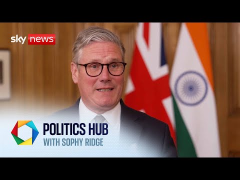 PM hails ‘landmark’ free trade deal with India | Politics Hub with Sophy Ridge