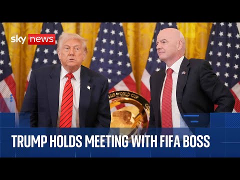 Trump meets with FIFA boss at the White House
