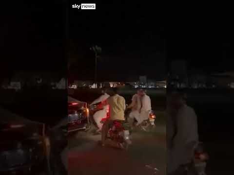 Explosions as India hits Pakistan with missiles