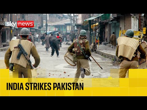 Dozens killed as India launches air strikes on Pakistan and Pakistan-controlled territory