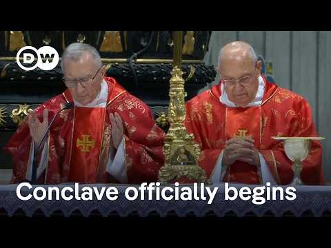 Papal conclave officially begins with morning prayer at Saint Peter’s Basilica | DW News
