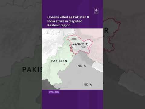 Dozens killed as Pakistan & India strike in disputed Kashmir region