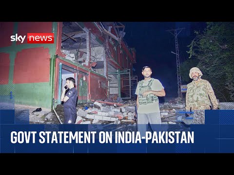 Ministerial statement after India strikes Pakistan