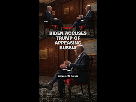 ‘Modern-day appeasement’: Biden criticizes Trump for Ukraine stance