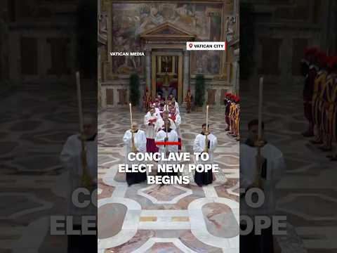 Conclave to elect new pope begins