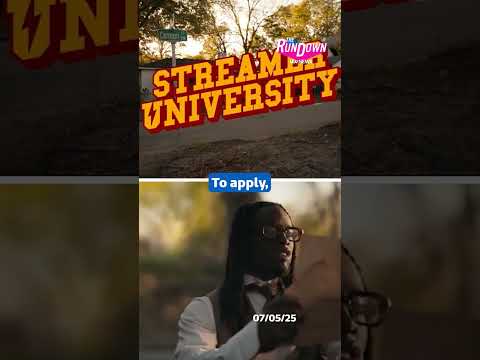 Would you go to streaming uni?  #itvnews #therundown #kaicenat #streaming