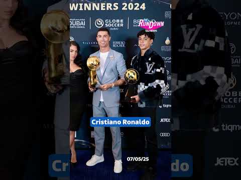 Is Cristiano Ronaldo’s son following in his footsteps?  #itvnews #therundown #cristianoronaldo