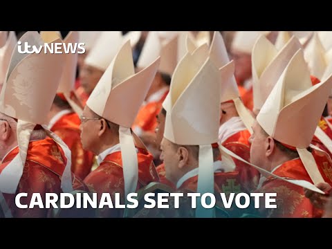The wait for white smoke as cardinals vote in the Conclave for the next Pope – watch live