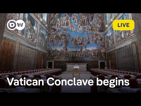 Live: Chimney to indicate the result of first attempt to elect pope | DW News