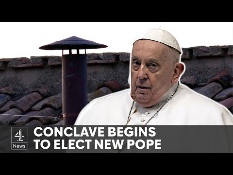 Papal conclave: secret ballot begins to elect new pope