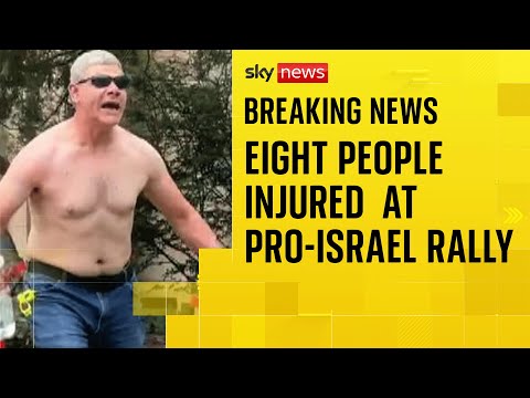 Several injured in attack at pro-Israel rally in Colorado