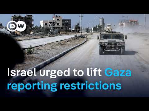 More than 140 media outlets demand access to Gaza | DW News