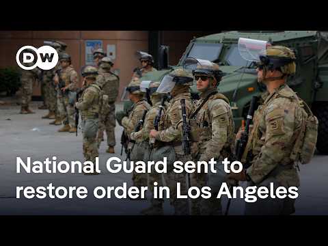 Trump overruled Governor Newsom’s authority to deploy the California National Guard | DW News