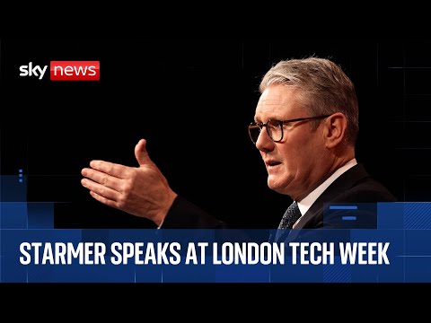 Starmer delivers London Tech Week speech