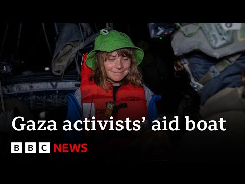 Israeli forces divert Gaza activists’ aid boat with Greta Thunberg on board | BBC News
