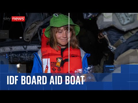 IDF board Gaza-bound aid boat, detaining Greta Thunberg and other activists