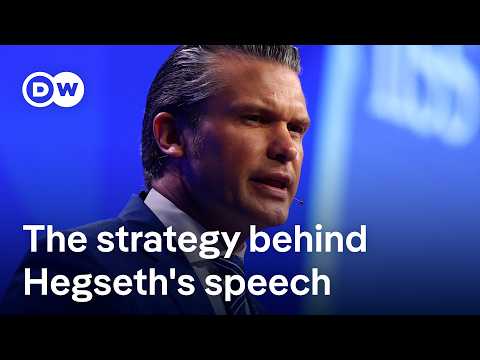 US Defense Secretary Pete Hegseth warns about China’s ambitions in Asia | DW News