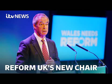 Who is Reform UK’s new Chairman?  Watch live as Farage announces Yusuf’s replacement | ITV News