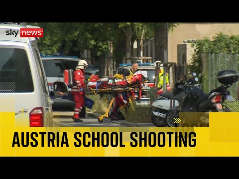 Nine dead and dozens injured in Austria school shooting, says Graz mayor