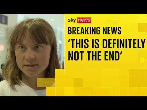 Greta Thunberg accuses Israel of kidnapping aid flotilla members