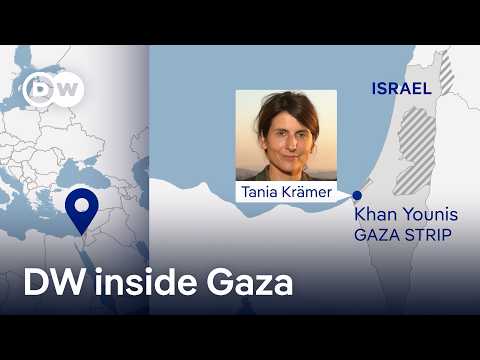 Israeli military takes DW team on heavily-controlled trip inside Gaza | DW News