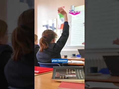 Teachers can use AI to save time on marking #itvnews #ai #teaching