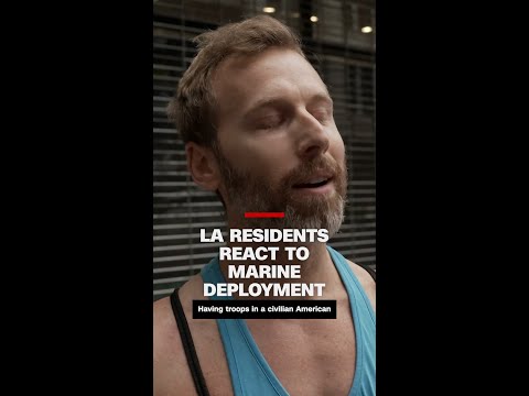 LA residents react to marine deployment