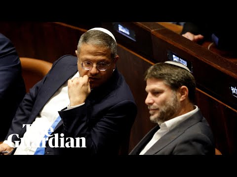 ‘Their own words condemn them’: UK places sanctions on two Israeli ministers