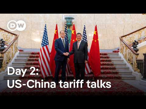 US says trade talks with China are “going well” | DW News