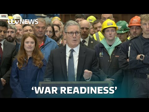 ‘We are moving to war-fighting readiness’, PM says as he launches plan to boost military | ITV News