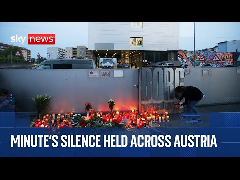 Minute’s silence in Austria after deadly school shooting