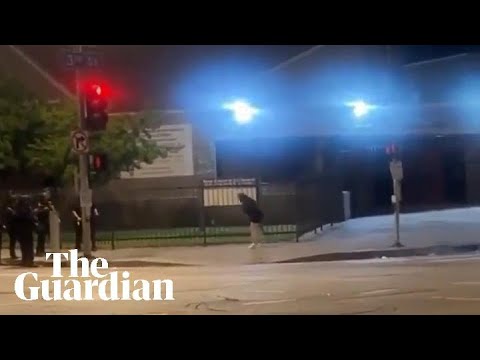 Woman returning to apartment shot by non lethal ammunition in LA