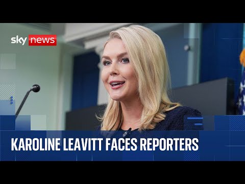 White House news briefing amid continued LA violence and unrest