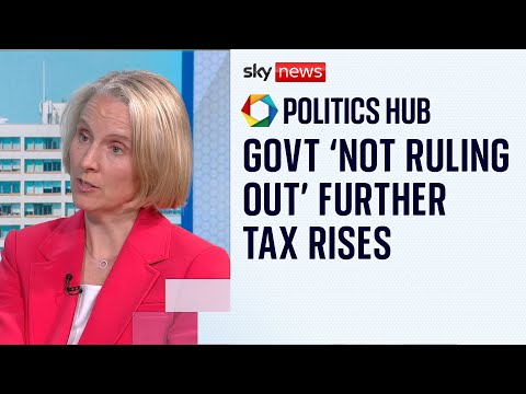 Treasury minister not ruling out tax rises in wake of spending review