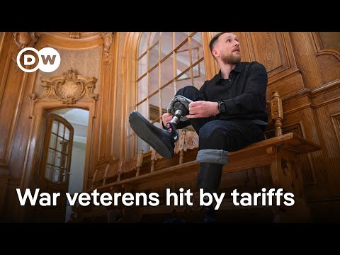 Aid for Ukraine war veterans hit by US tariffs | DW News