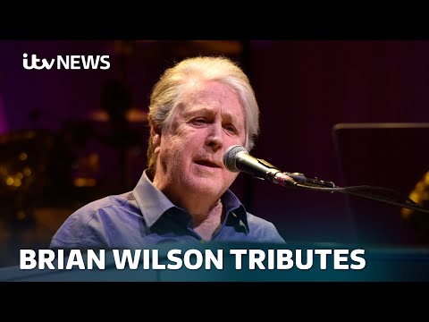 Tributes paid to music legend Brian Wilson | ITV News