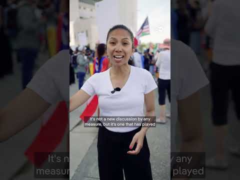 Why anti-ICE protesters are waving Mexican flags and why it’s contentious | DW News