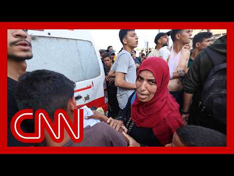Dozens shot dead and injured near Gaza aid hub, health ministry and doctors say