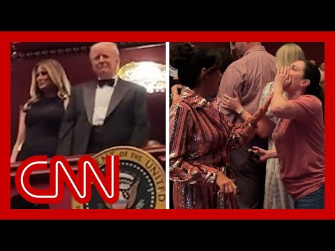 See crowd’s reaction to Trump at the Kennedy Center