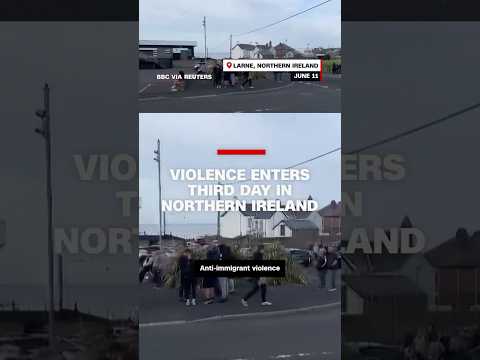 Violence enters third day in Northern Ireland