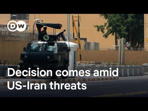 US orders ‘non-essential’ employees to leave Baghdad embassy | DW News