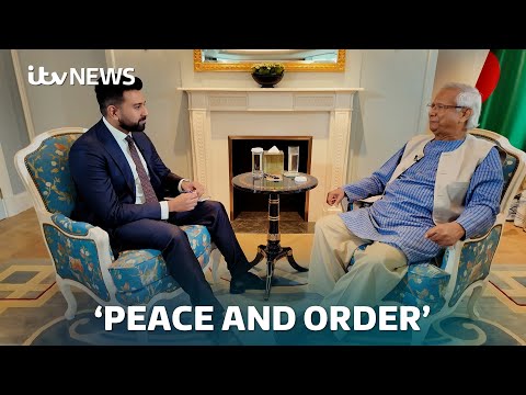 What’s next for Bangladesh? Shehab Khan sits down with leader Muhammad Yunus | ITV News