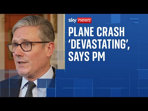 India plane crash: Starmer says scenes from incident ‘absolutely devastating’