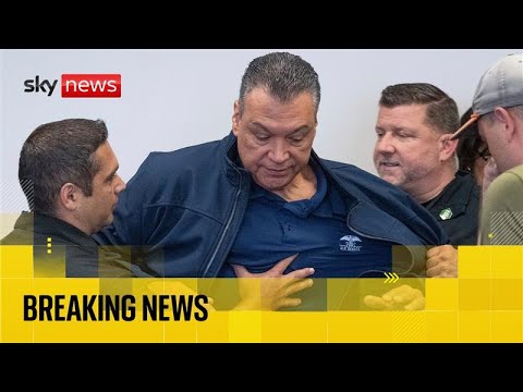 Senator Alex Padilla forcibly removed from Kristi Noem news conference as anti-ICE protests continue