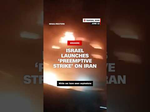 Israel strikes Iran