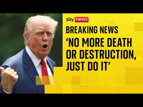 Trump tells Iran to ‘make a deal before it’s too late’