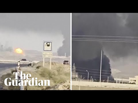 Footage captures moment Natanz nuclear site is hit by Israel