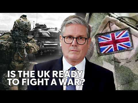 Starmer unveils spending plan to make UK war ready