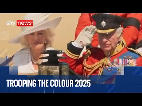 Trooping the Colour 2025 | Sky News coverage