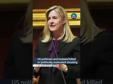US politician and husband killed in ‘politically motivated’ shooting #itvnews